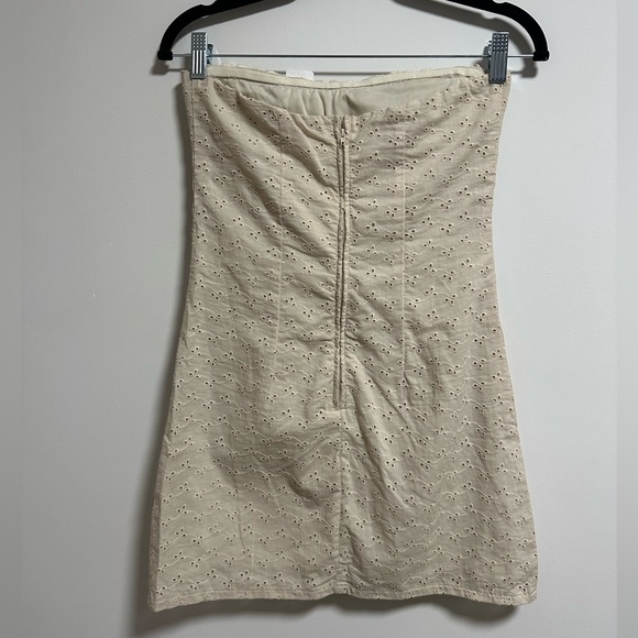 Tilly's Cream Mini Dress - Picture 2 of 7